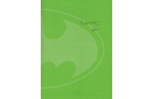 Michael Gough Alfred in Batman Signed Book. Rare